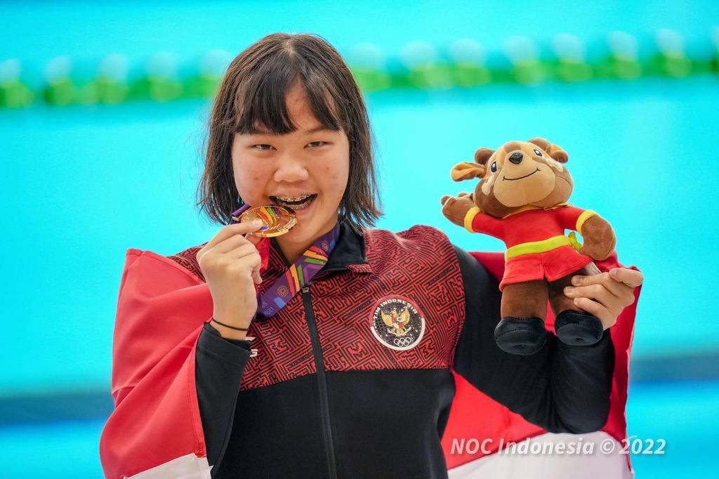 Flairene Candrea Jadi Pembawa Bendera Merah-Putih di SEA Games 2023